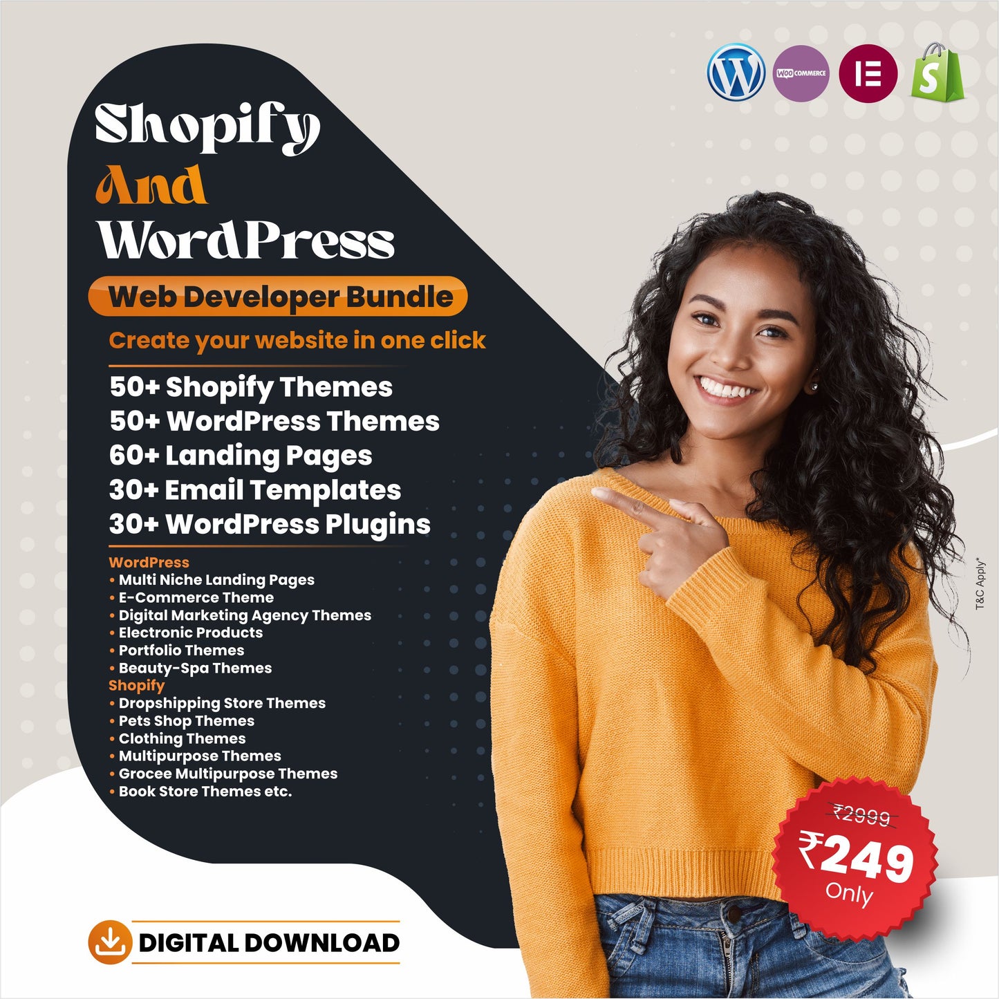 Ultimate WordPress & Shopify Theme bundle 2025